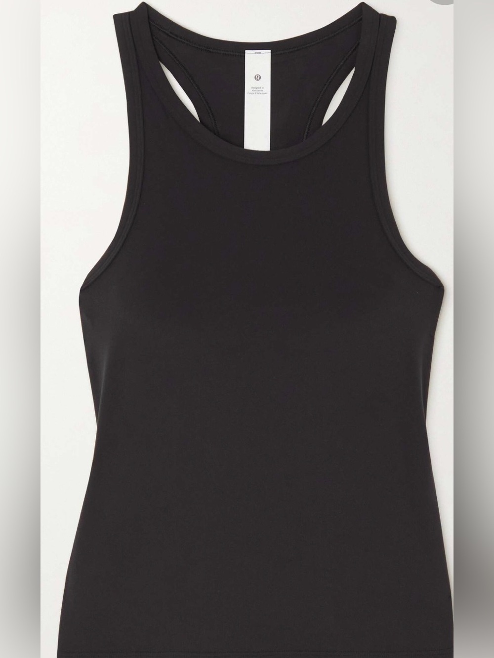 Lululemon Black Racerback Tank Top
